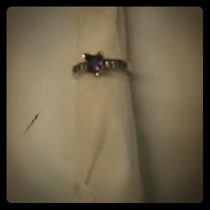 Fashion amethyst ring